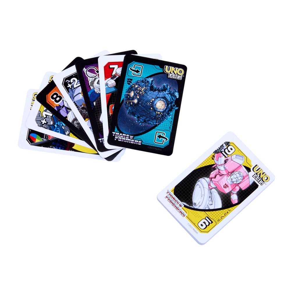 Mattel Transformers UNO Flip Kartenspiel