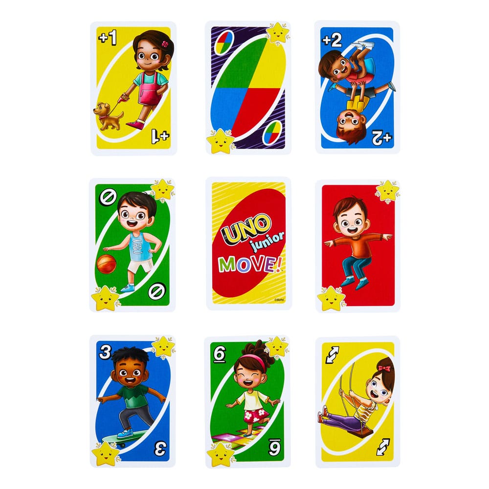 Mattel Uno Junior Move Kartenspiel