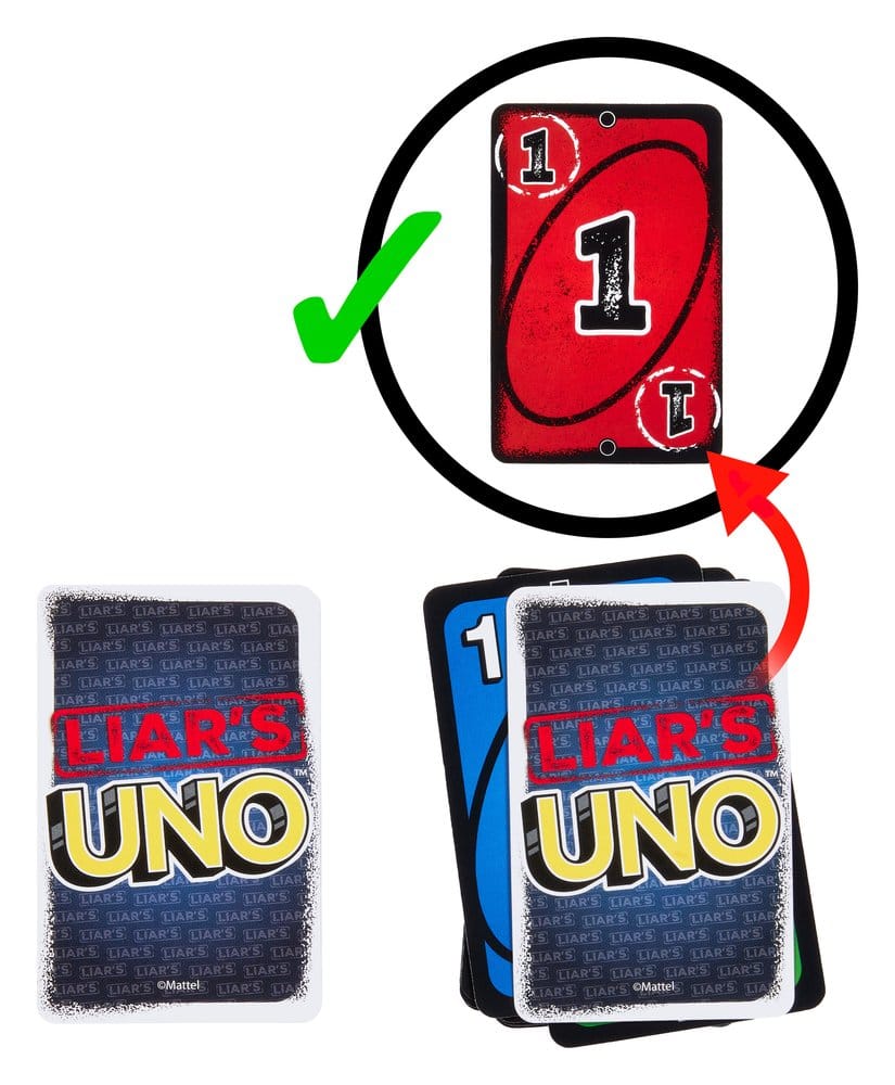 Mattel UNO Liar’s Kartenspiel