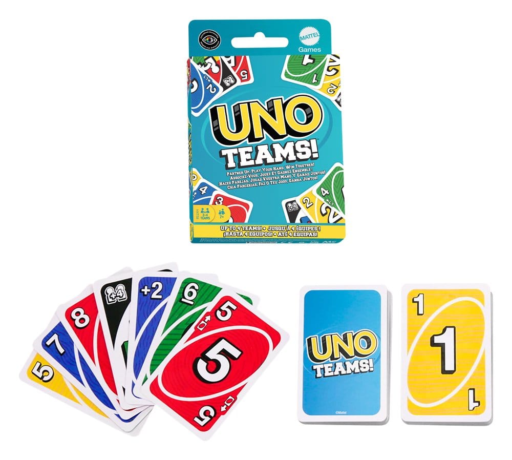Mattel Uno Teams Kartenspiel