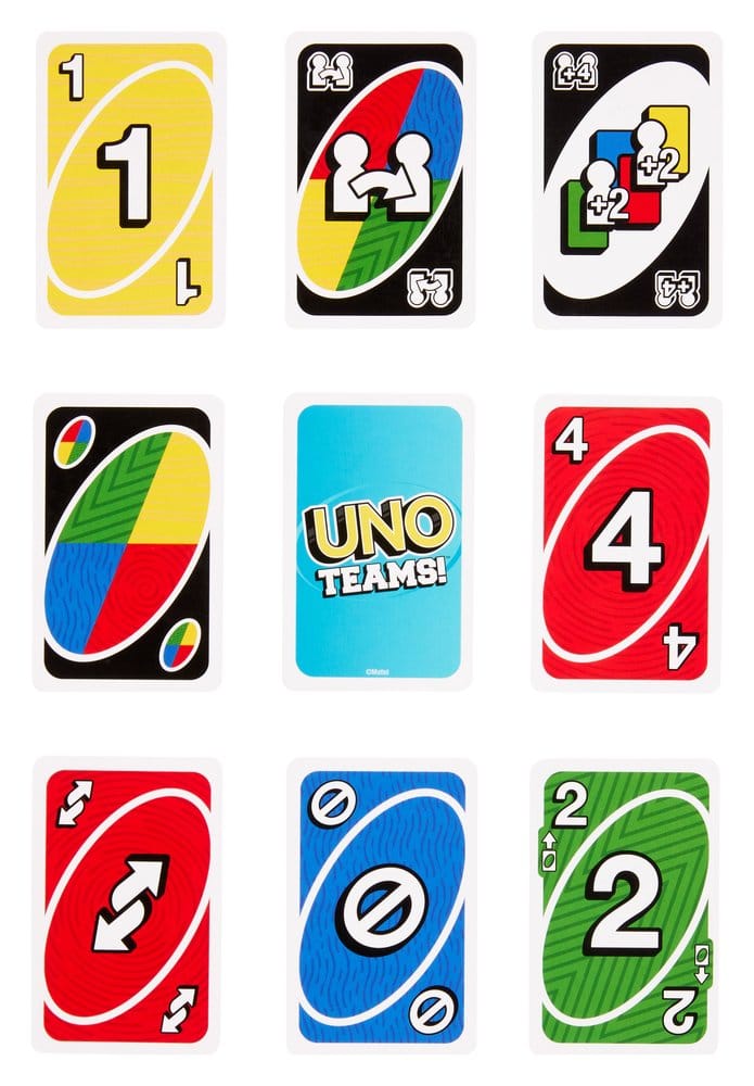 Mattel Uno Teams Kartenspiel