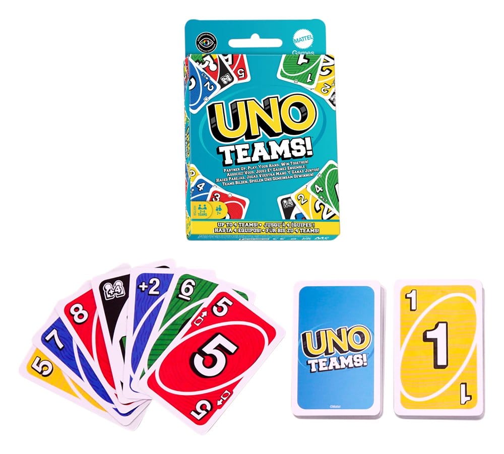Mattel Uno Teams Kartenspiel