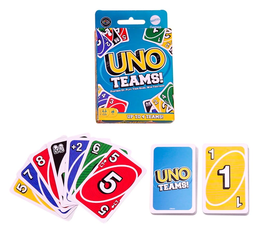Mattel Uno Teams Kartenspiel
