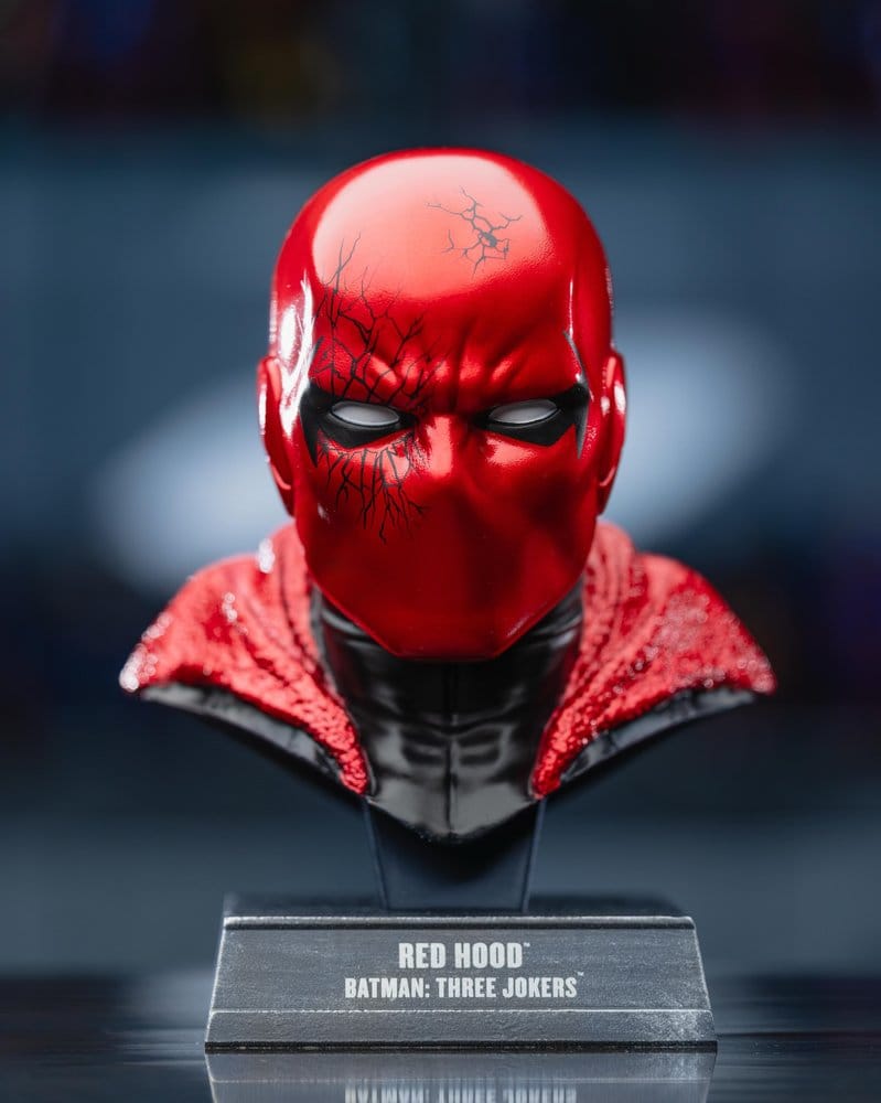 McFarlane Toys Batman DC Direct Three Jokers Red Hood Maske 1/3 Mini Replik Chase