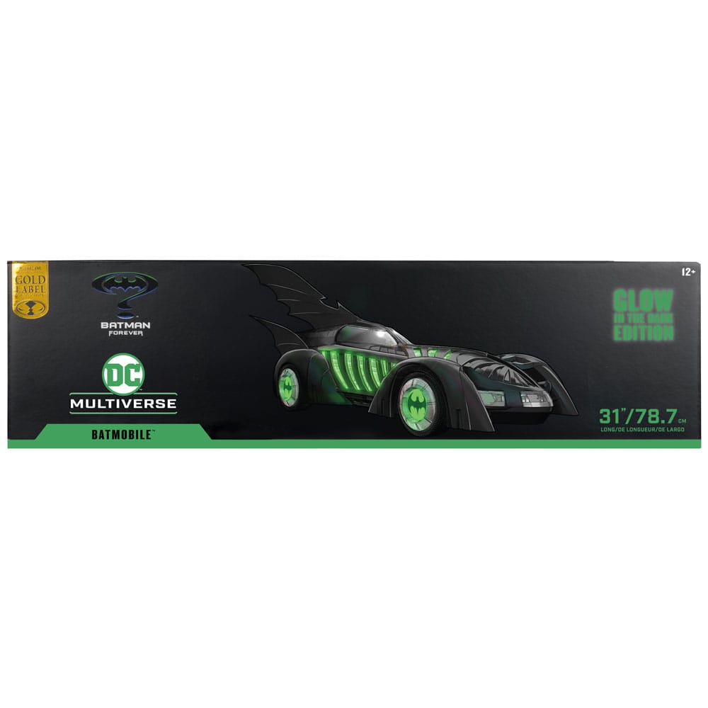 McFarlane Toys Batman Forever Batmobile Glow in the Dark Edition DC Fahrzeug