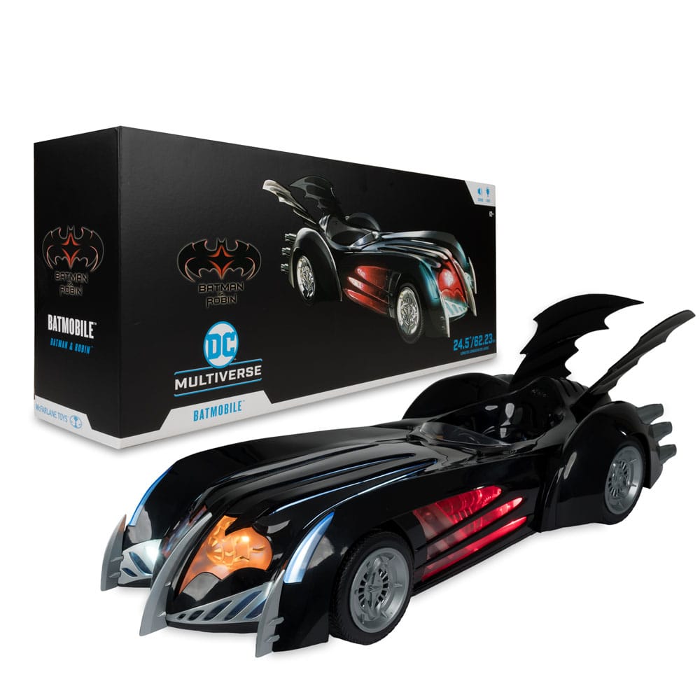 McFarlane Toys Batman & Robin Batmobile DC Multiverse Fahrzeug