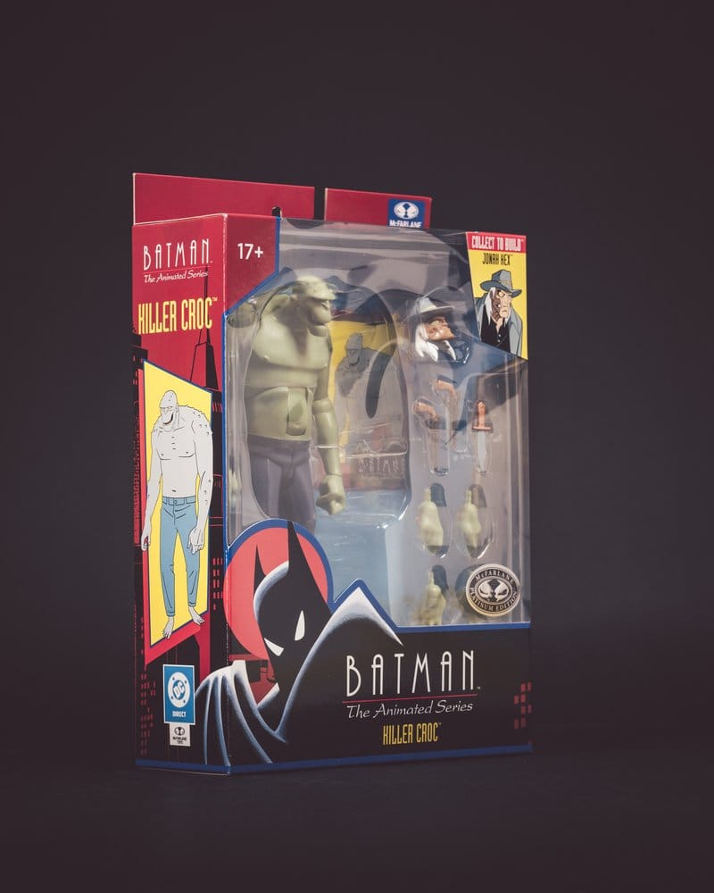 McFarlane Toys Batman The Animated Series DC Direct Wave 5 Killer Croc Platinum Edition Build-A Actionfigur