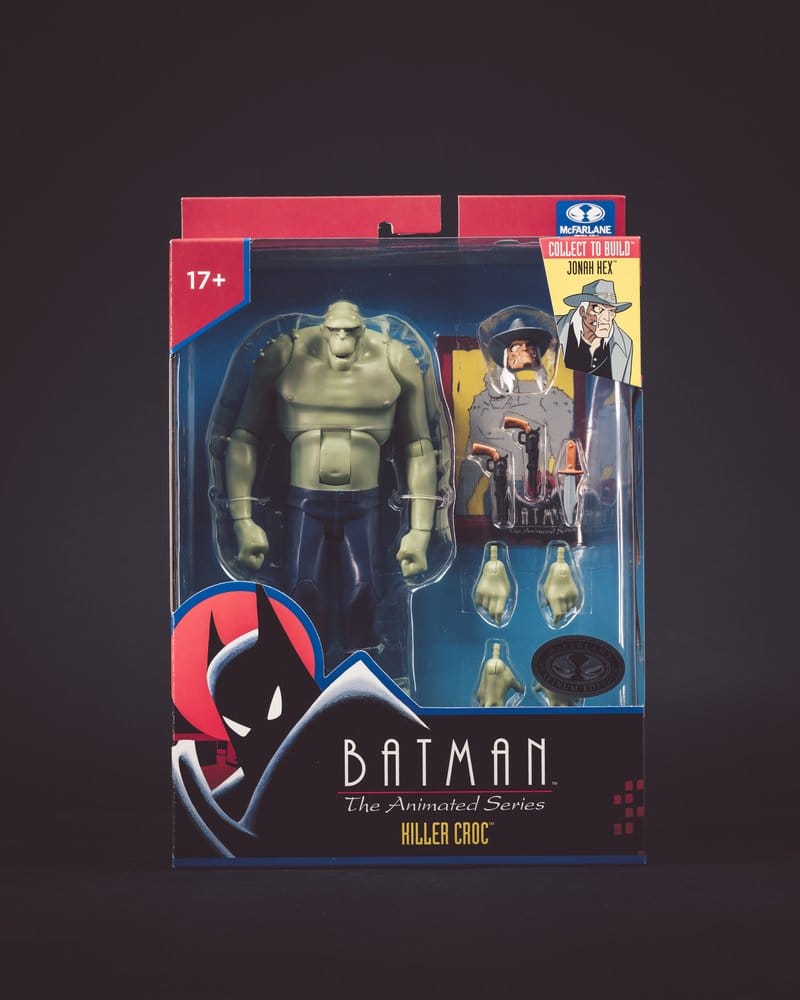 McFarlane Toys Batman The Animated Series DC Direct Wave 5 Killer Croc Platinum Edition Build-A Actionfigur