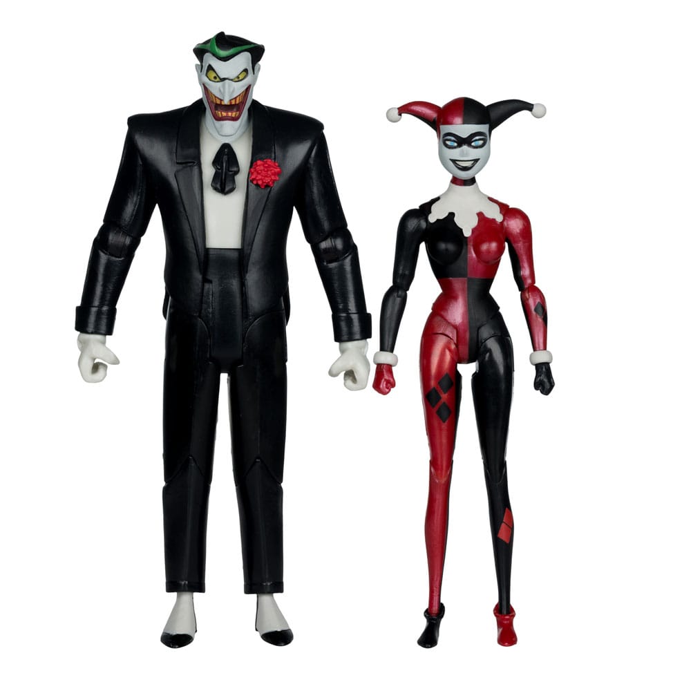 McFarlane Toys Batman The Animated Series Harley Quinn & Joker Mad Love Gold Label Actionfiguren