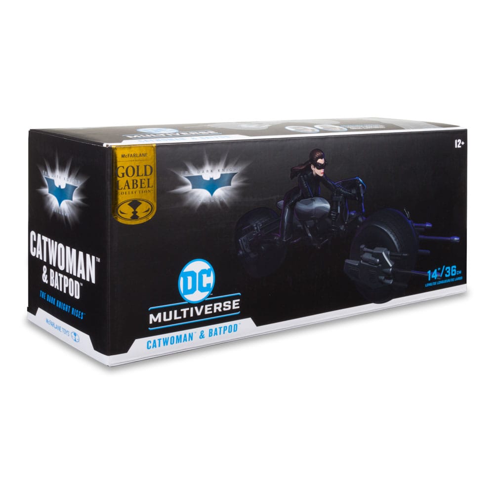 McFarlane Toys Batpod with Catwoman (The Dark Knight Rises) DC Multiverse Fahrzeug