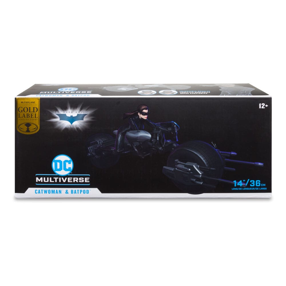 McFarlane Toys Batpod with Catwoman (The Dark Knight Rises) DC Multiverse Fahrzeug