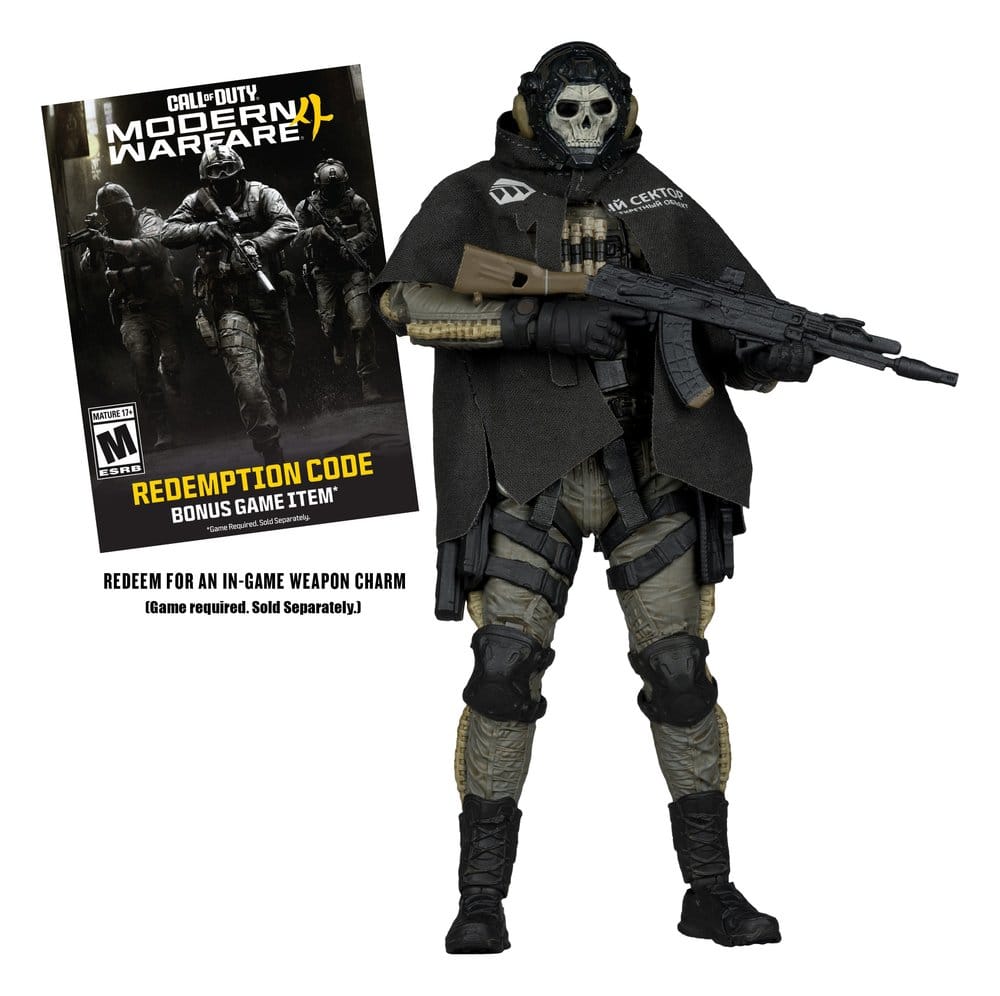 McFarlane Toys Call of Duty Ghost (Call of Duty Modern Warfare 4) #19 McFarlane Elite Edition Deluxe Actionfigur