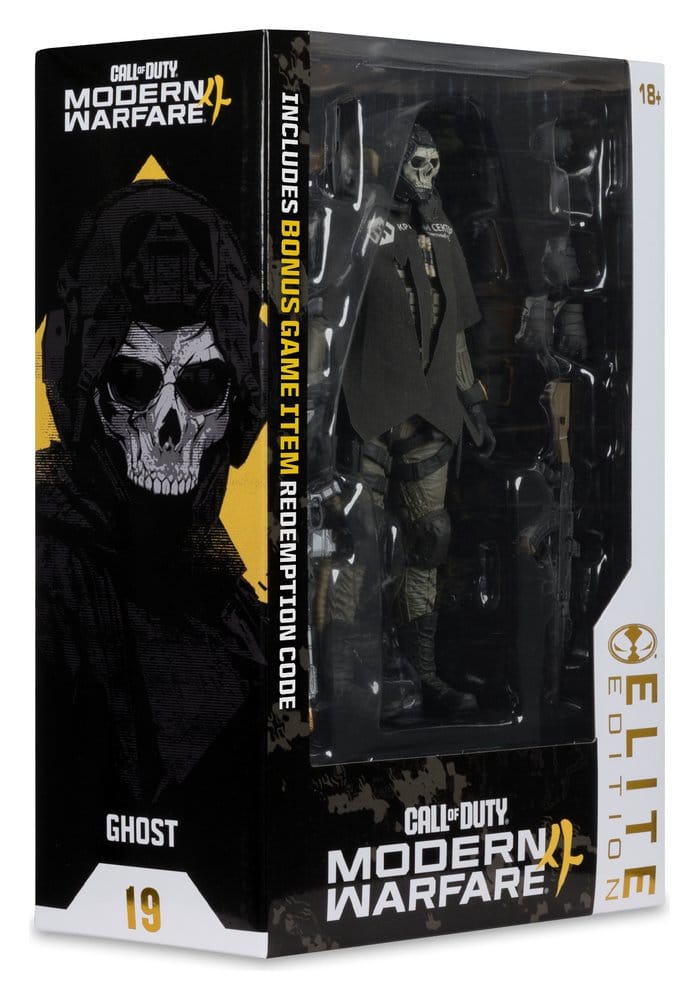 McFarlane Toys Call of Duty Ghost (Call of Duty Modern Warfare 4) #19 McFarlane Elite Edition Deluxe Actionfigur