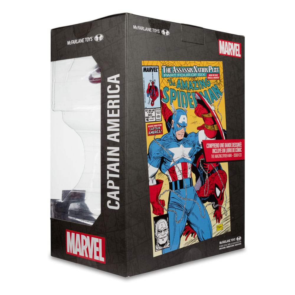 McFarlane Toys Captain America (The Amazing Spider-Man #323) 1/6 Marvel PVC Statue 28 cm