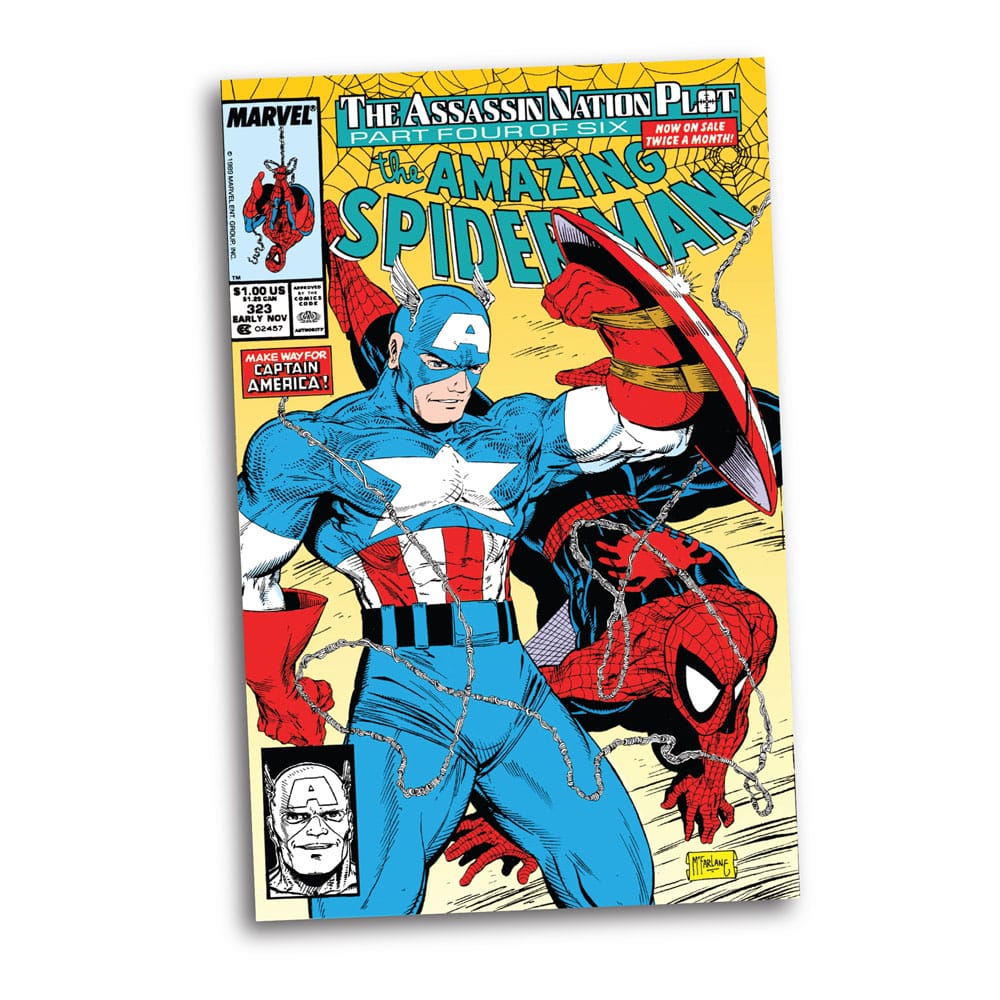 McFarlane Toys Captain America (The Amazing Spider-Man #323) 1/6 Marvel PVC Statue 28 cm