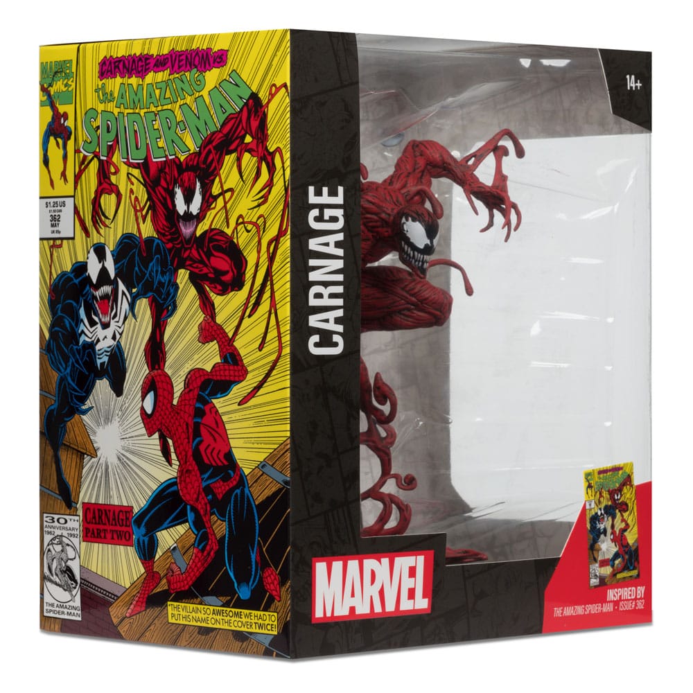 McFarlane Toys Carnage Marvel Collection (The Amazing Spider-Man #362) Statue