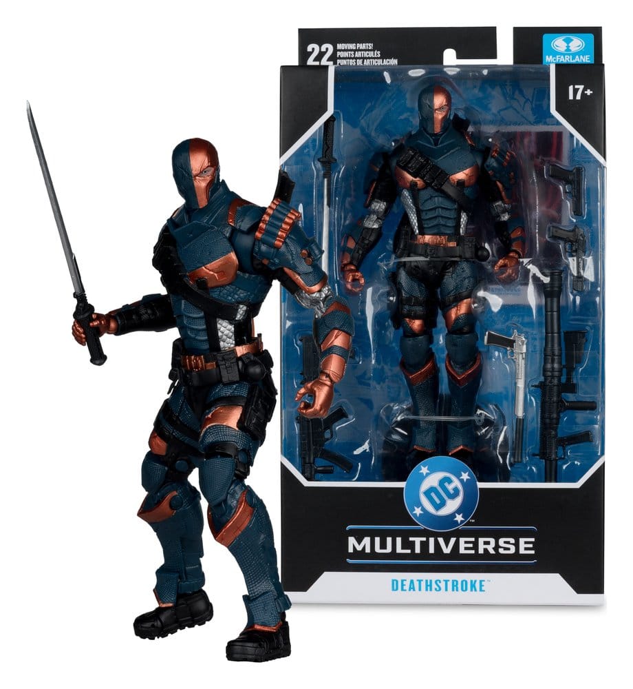 McFarlane Toys DC Arkham Origins Deathstroke Multiverse Actionfigur