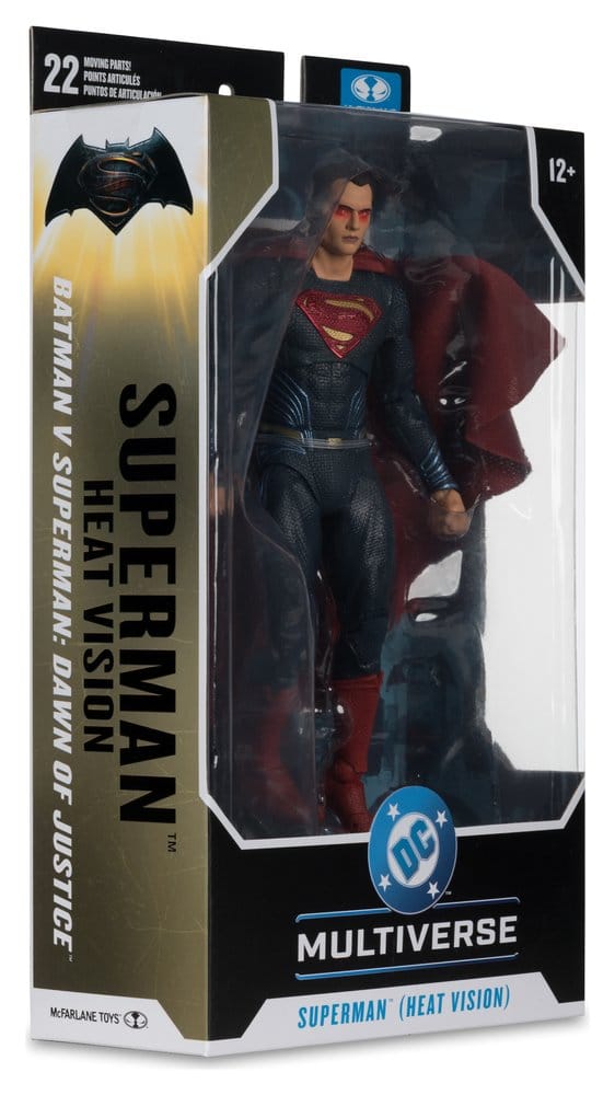 McFarlane Toys DC Batman V Superman Dawn Of Justice Theatrical Edition Superman Heat Vision Actionfigur