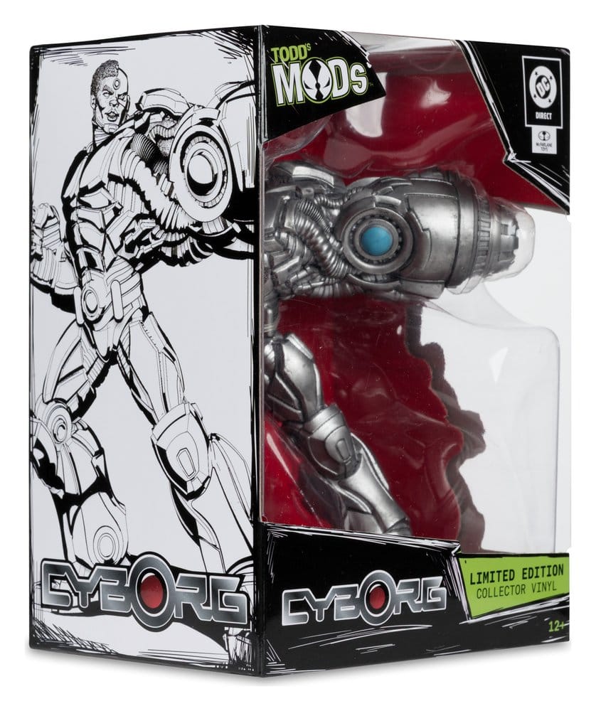 McFarlane Toys DC Direct Cyborg Vinyl Statue 1/6 Figur