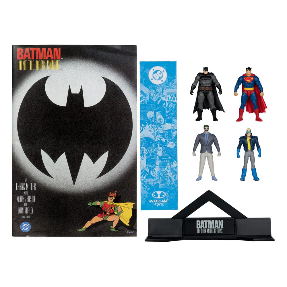 McFarlane Toys DC Direct Page Punchers Batman Son of Batman Superman Joker 4er-Pack Actionfiguren