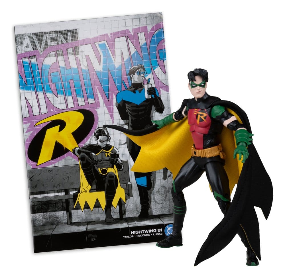 McFarlane Toys DC Direct Robin Tim Drake (Nightwing #81) (Red Platinum Edition) Page Punchers Actionfigur