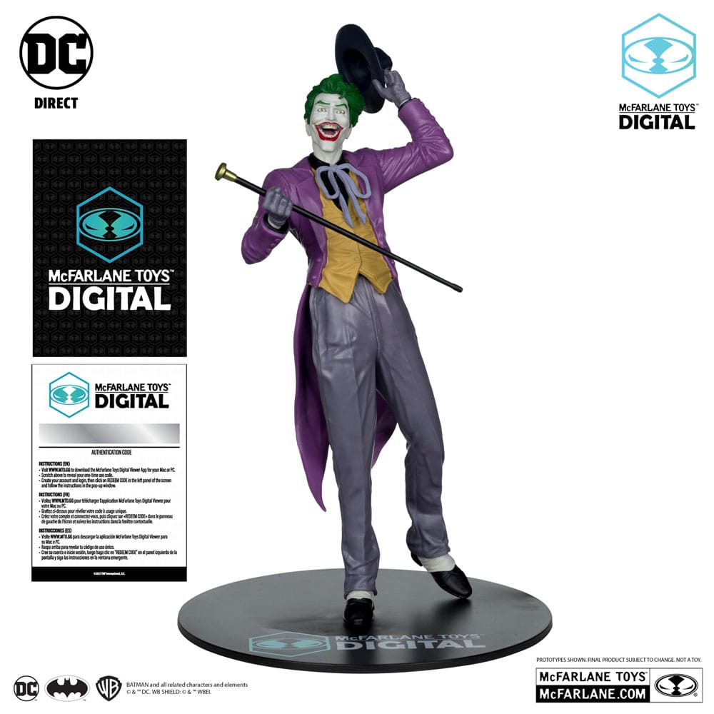 McFarlane Toys DC Direct The Joker by Jason Fabok McFarlane Digital 1/6 Statue