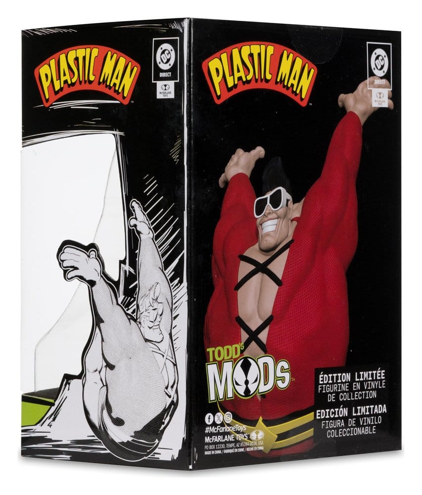 McFarlane Toys DC Direct Todd’s Mods Plastic Man Limitierte Auflage Vinylfigur