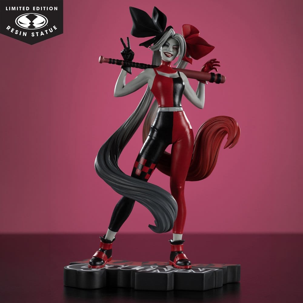 McFarlane Toys DC Harley Quinn Red White Black Direct 1/10 Statue