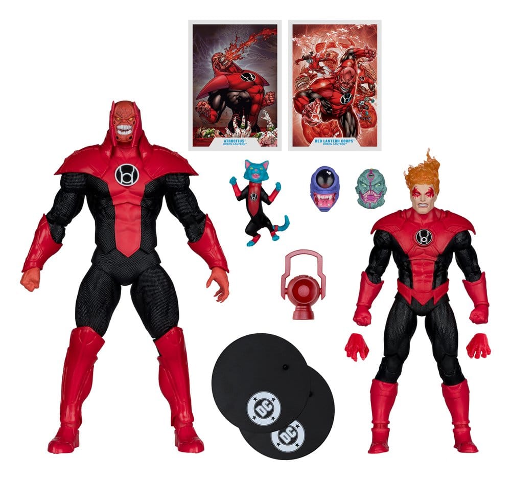 McFarlane Toys DC Multiverse Atrocitus And Red Lantern Corps Green Lantern 2er-Pack Actionfiguren
