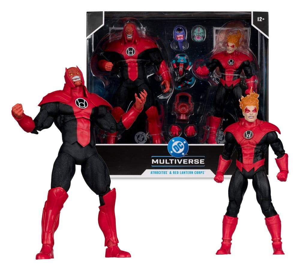 McFarlane Toys DC Multiverse Atrocitus And Red Lantern Corps Green Lantern 2er-Pack Actionfiguren
