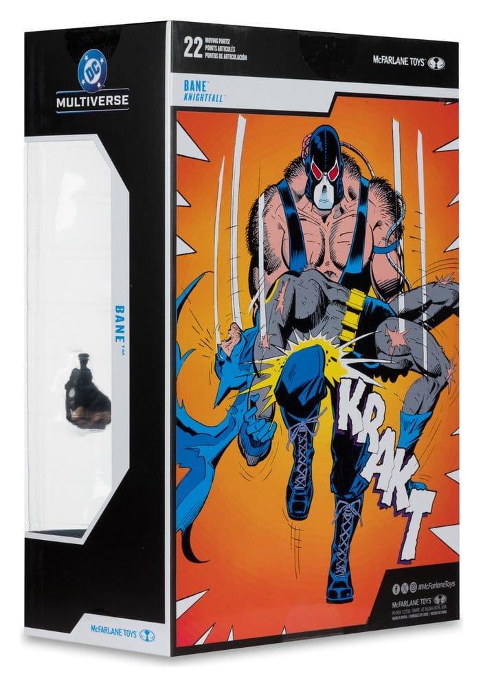 McFarlane Toys DC Multiverse Bane (Knightfall) (Gold Label) Mega Actionfigur
