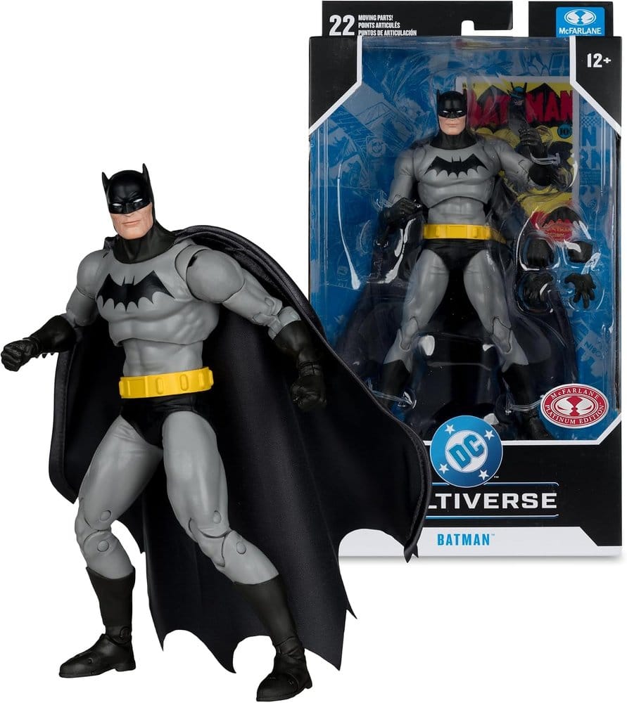 McFarlane Toys DC Multiverse Batman (Batman #1) (Platinum Edition) Actionfigur