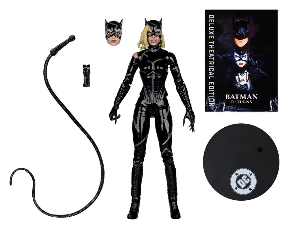 McFarlane Toys DC Multiverse Batman Returns Catwoman Battle Damage Deluxe Theatrical Edition Actionfigur
