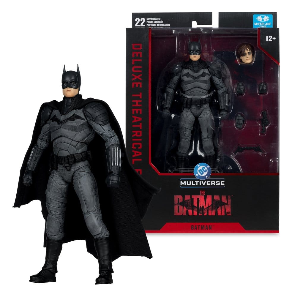 McFarlane Toys DC Multiverse Batman (The Batman) Deluxe Theatrical Edition Actionfigur