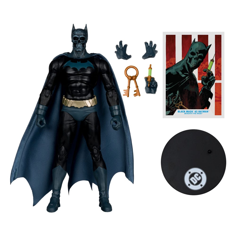 McFarlane Toys DC Multiverse Black Mask As Batman Beneath The Mask Actionfigur