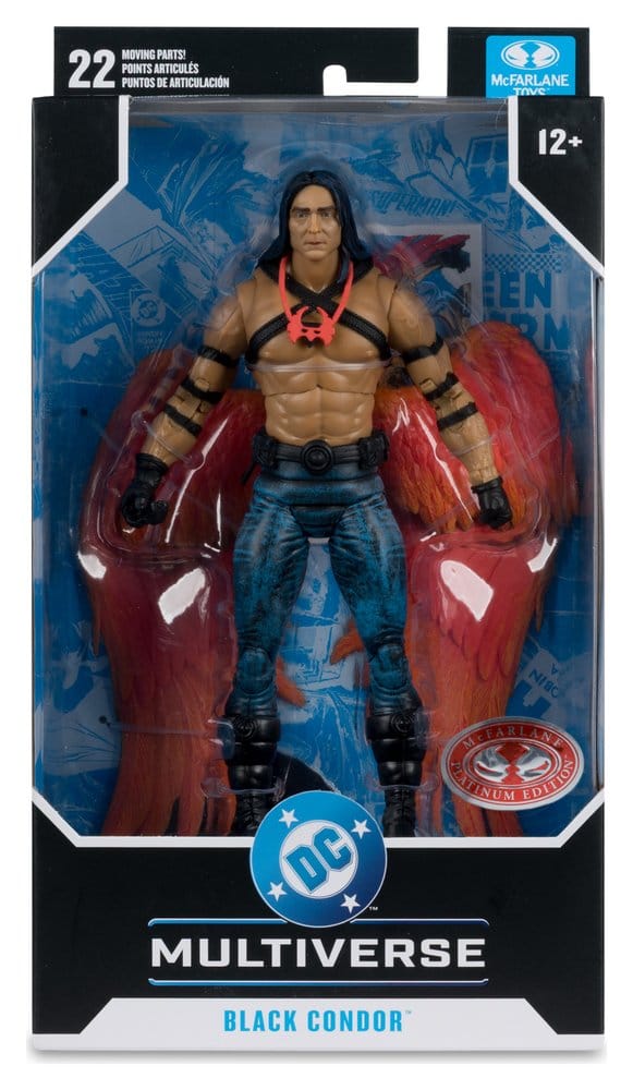 McFarlane Toys DC Multiverse DC Classic Black Condor Red Platinum Edition Actionfigur