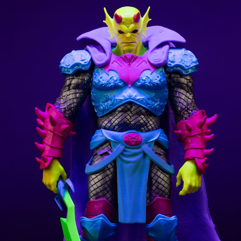 McFarlane Toys DC Multiverse Demon Knights The Demon Black Light Edition Gold Label Actionigur