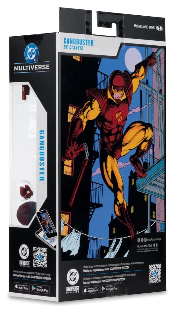 McFarlane Toys DC Multiverse Gangbuster DC Classic Red Platinum Edition Actionfigur