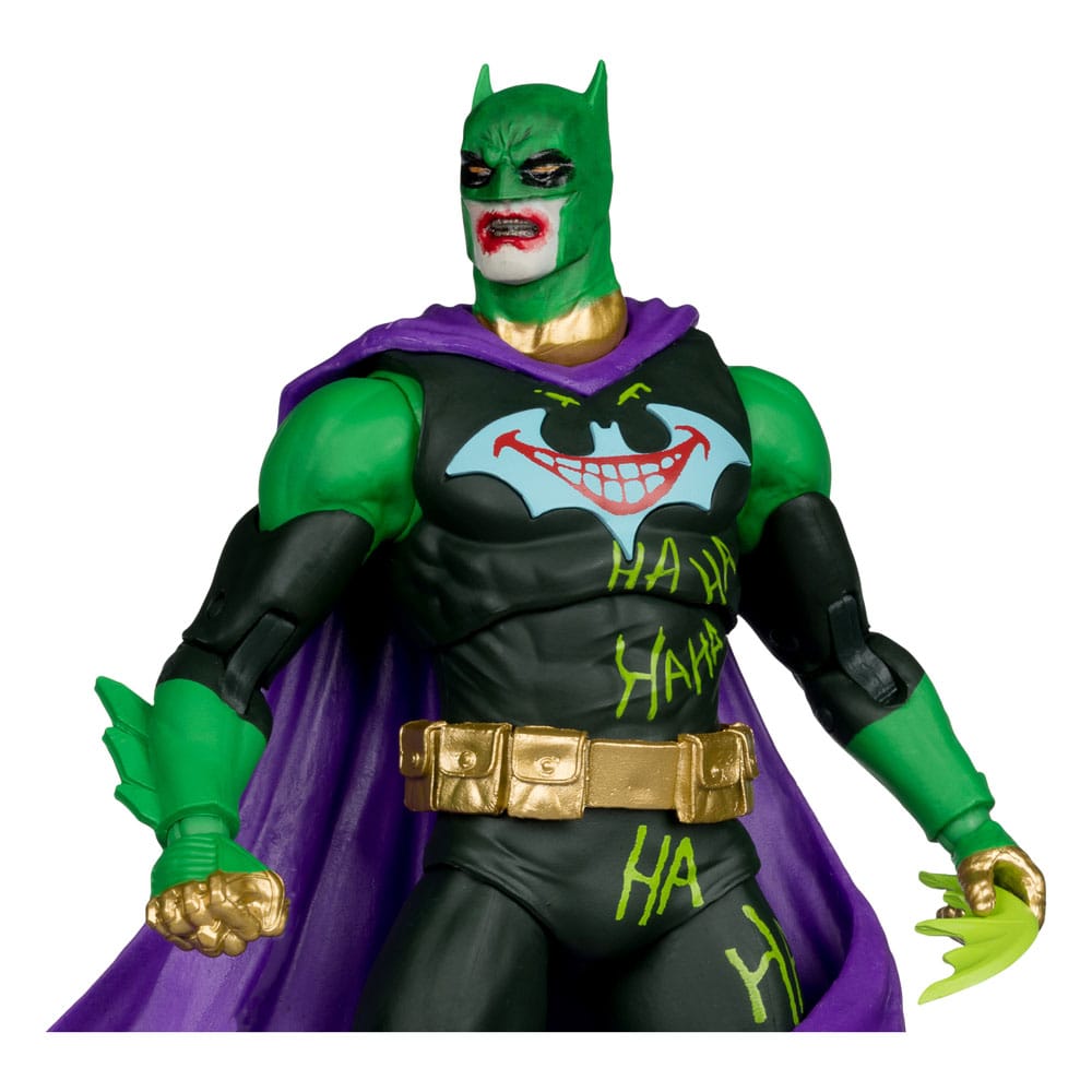 McFarlane Toys DC Multiverse Joker War Batman Jokerized Gold Label Actionfigur