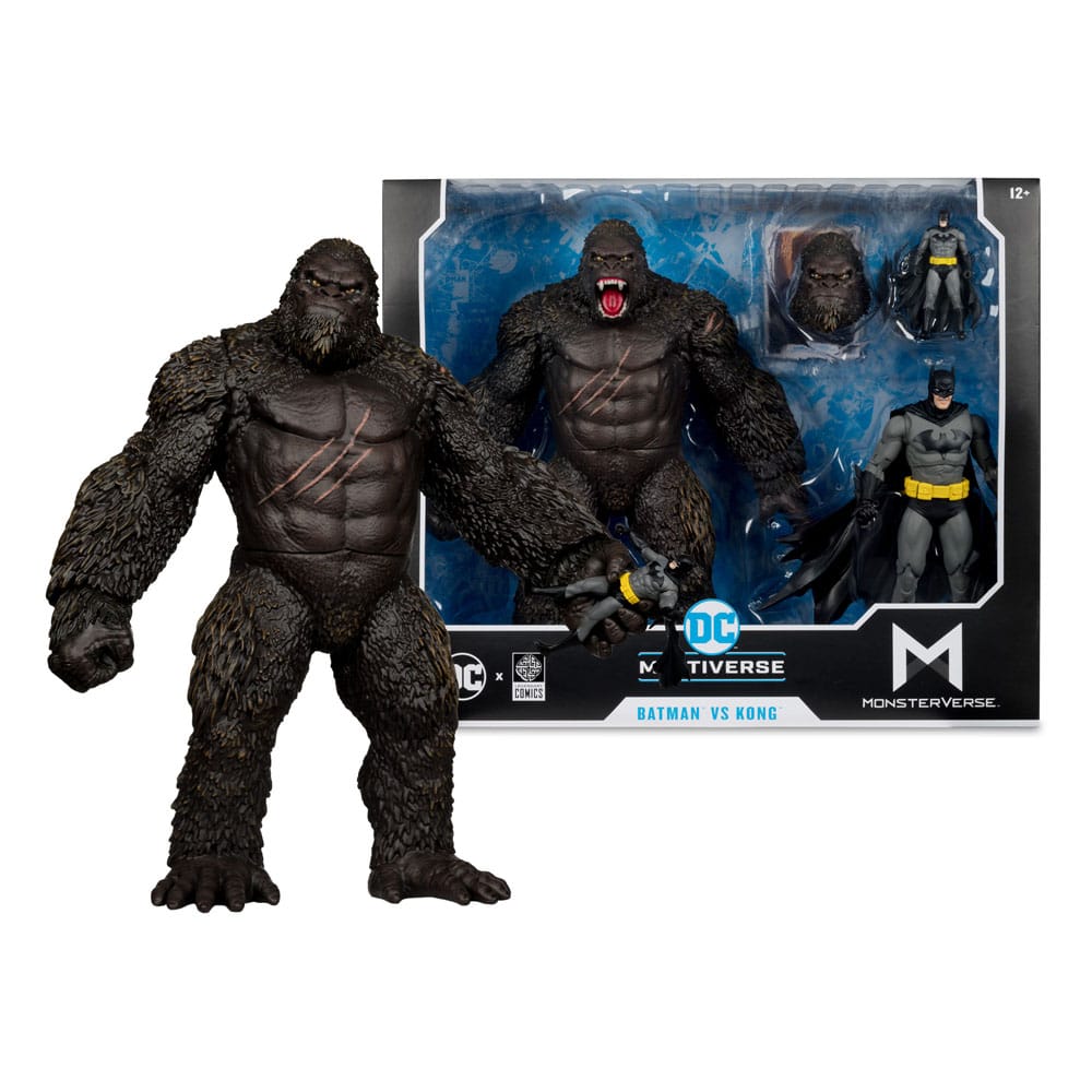McFarlane Toys DC Multiverse Monsterverse Justice League Batman Kong 2er-Pack Actionfiguren