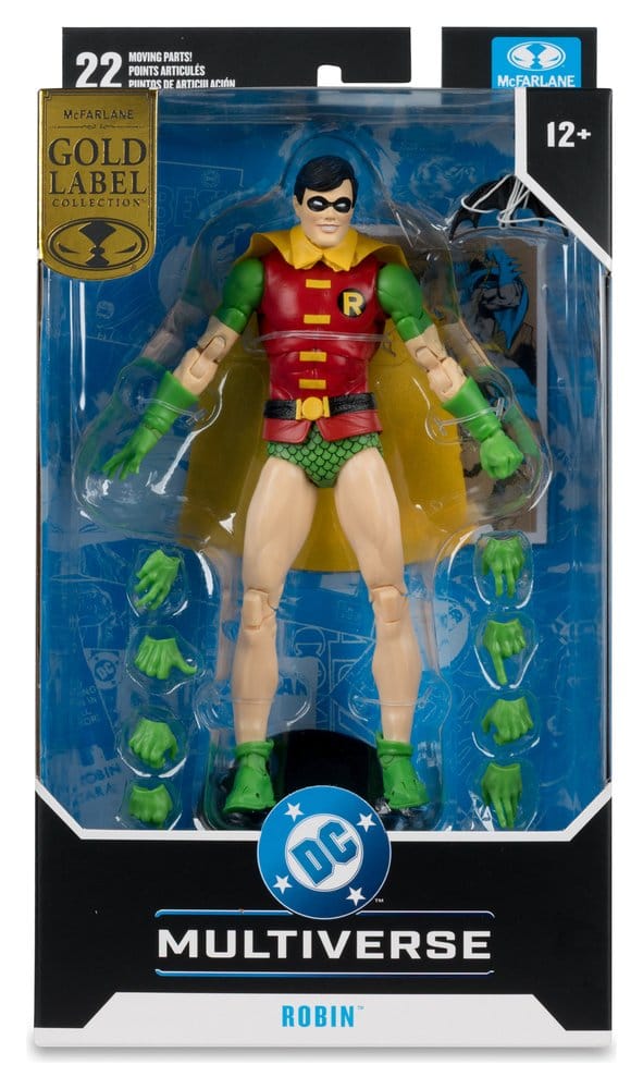 McFarlane Toys DC Multiverse Robin (Silver Age) (Gold Label) Actionfigur