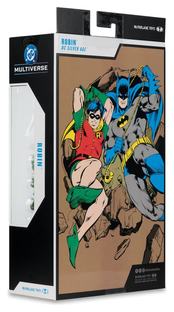 McFarlane Toys DC Multiverse Robin (Silver Age) (Gold Label) Actionfigur