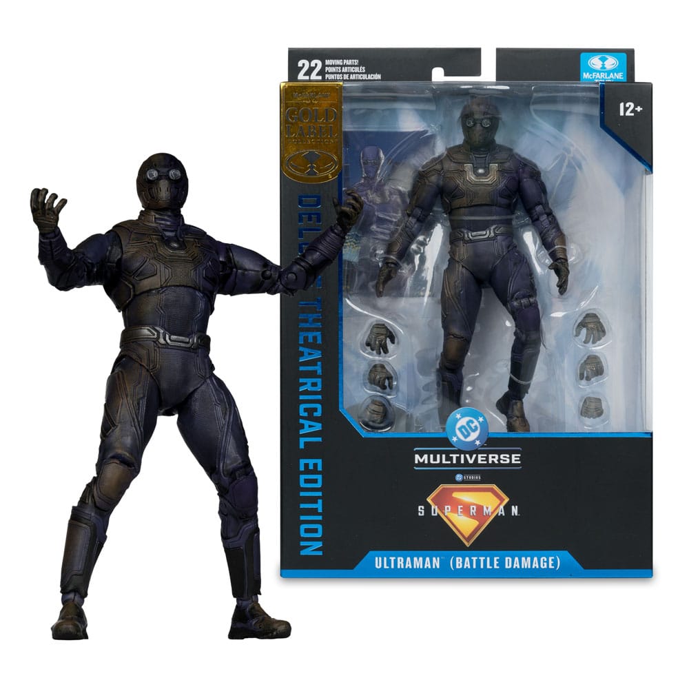 McFarlane Toys DC Multiverse Superman (2025) Ultraman Battle Damaged Deluxe Theatrical Edition Actionfigur