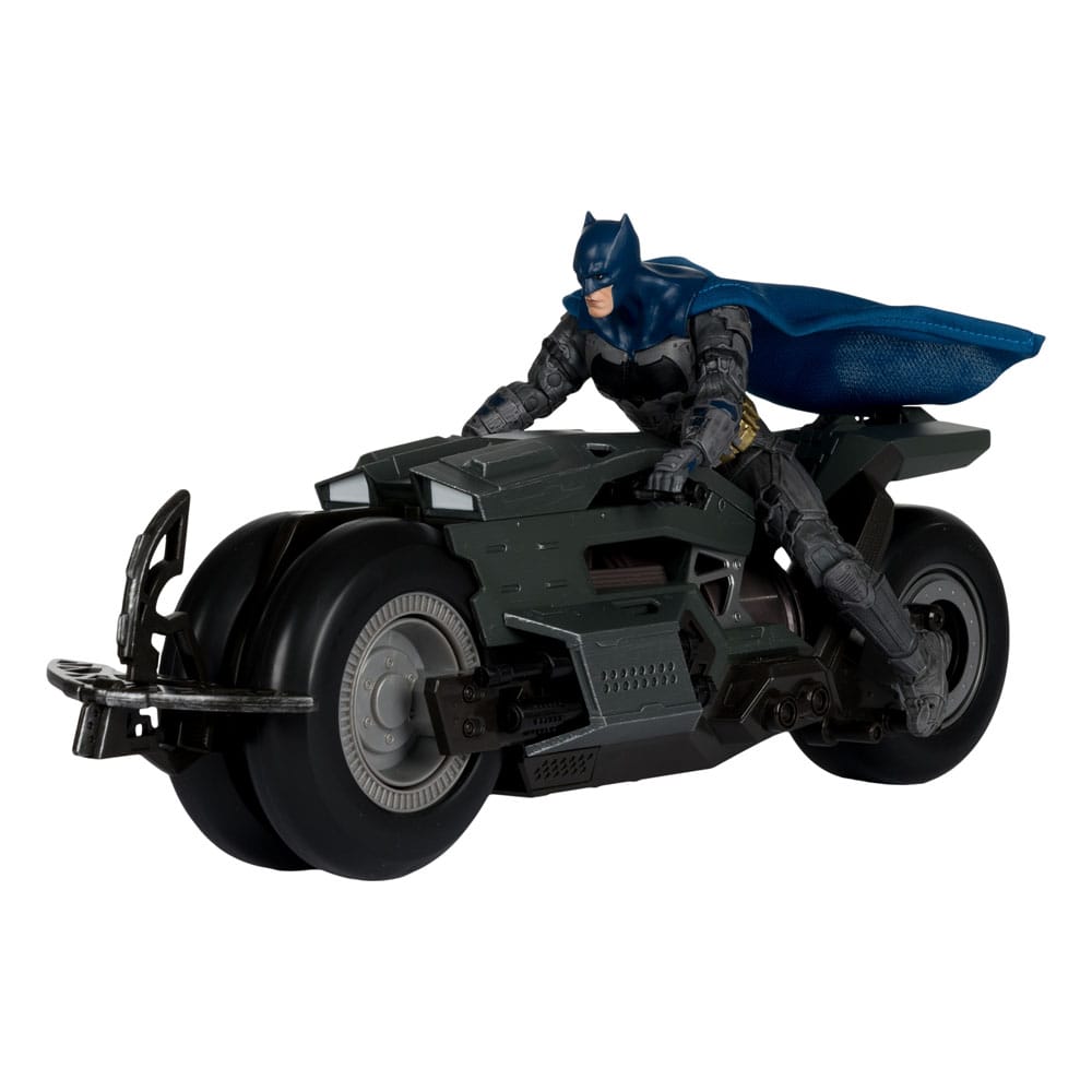 McFarlane Toys DC Multiverse The Flash Batman Batcycle Fahrzeug