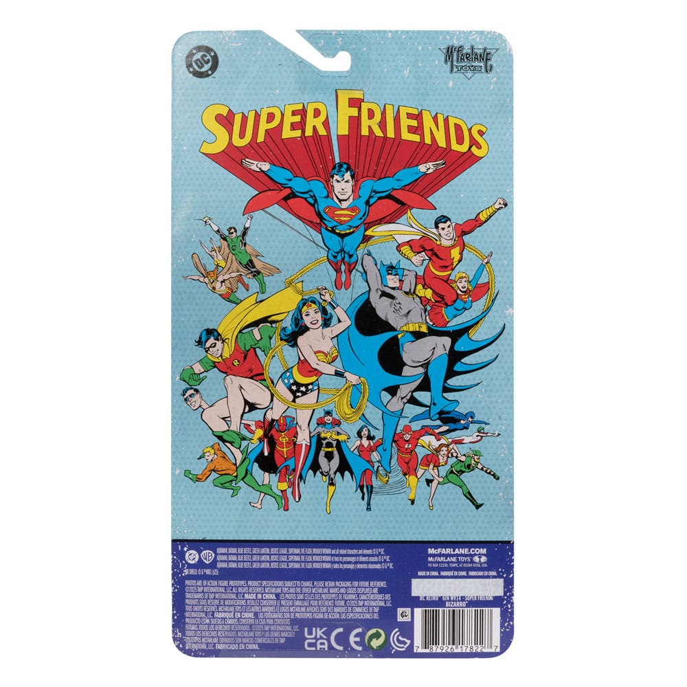 McFarlane Toys DC Retro Super Friends Bizarro Actionfigur