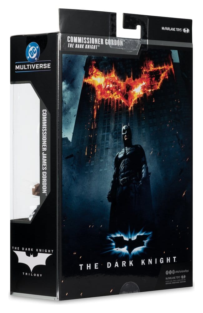 McFarlane Toys DC The Dark Knight Trilogy Commissioner James Gordon Multiverse Deluxe Theatrical Edition Actionfigur