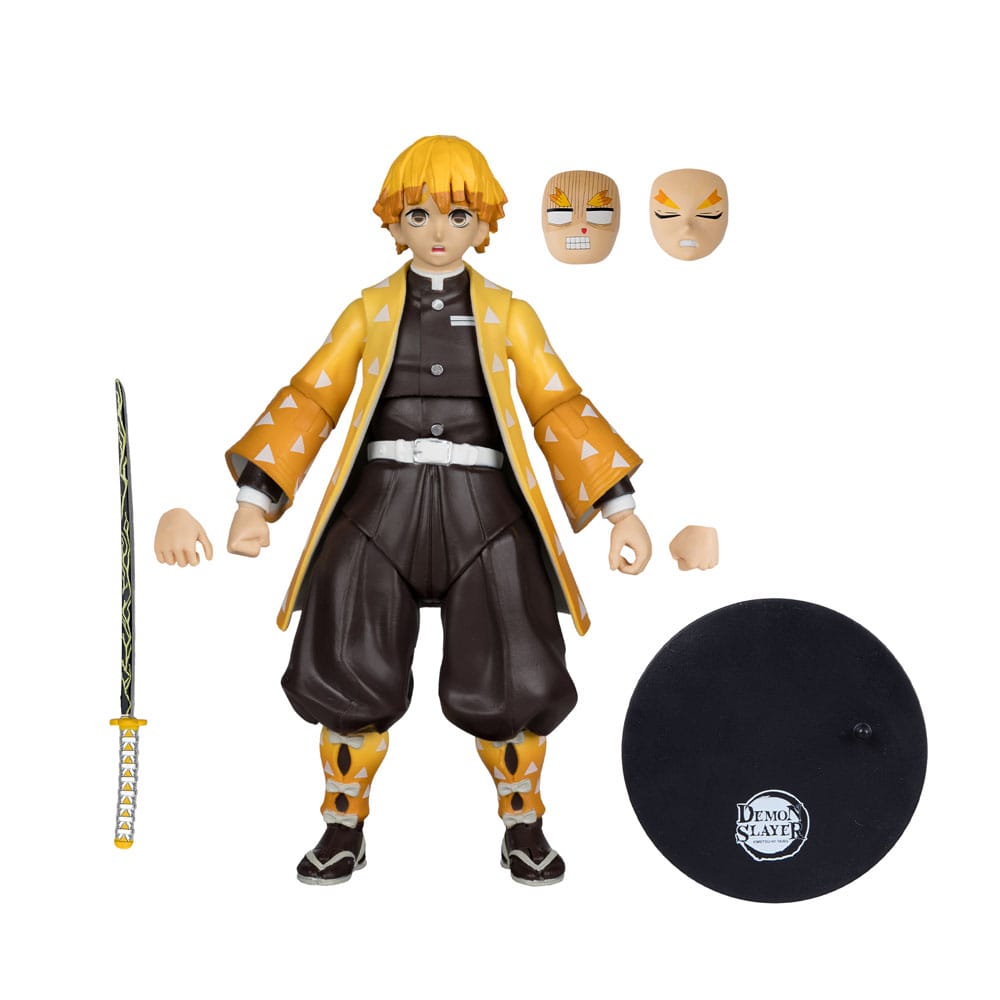 McFarlane Toys Demon Slayer Zenitsu Agatsuma Platinum Edition Actionfigur