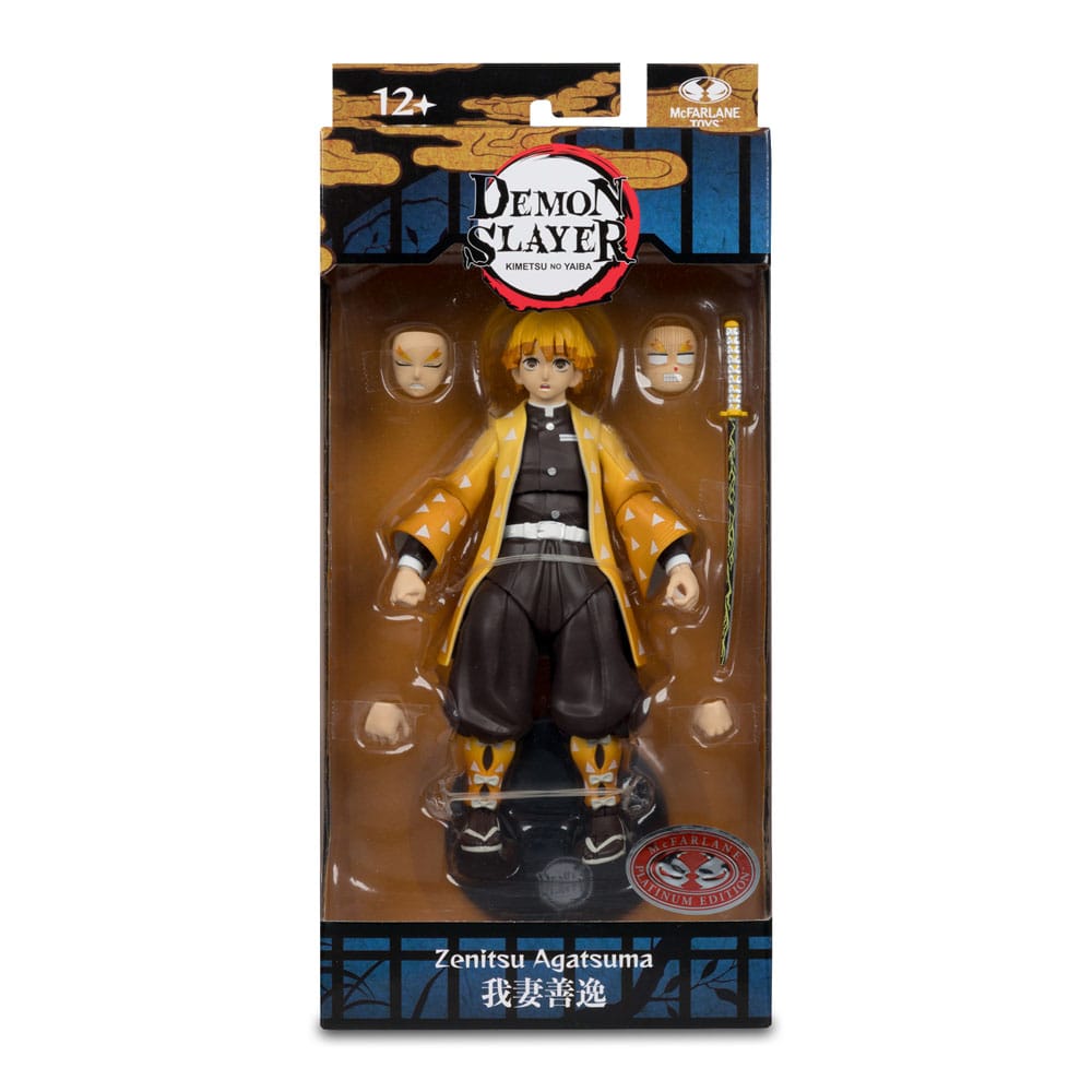 McFarlane Toys Demon Slayer Zenitsu Agatsuma Platinum Edition Actionfigur