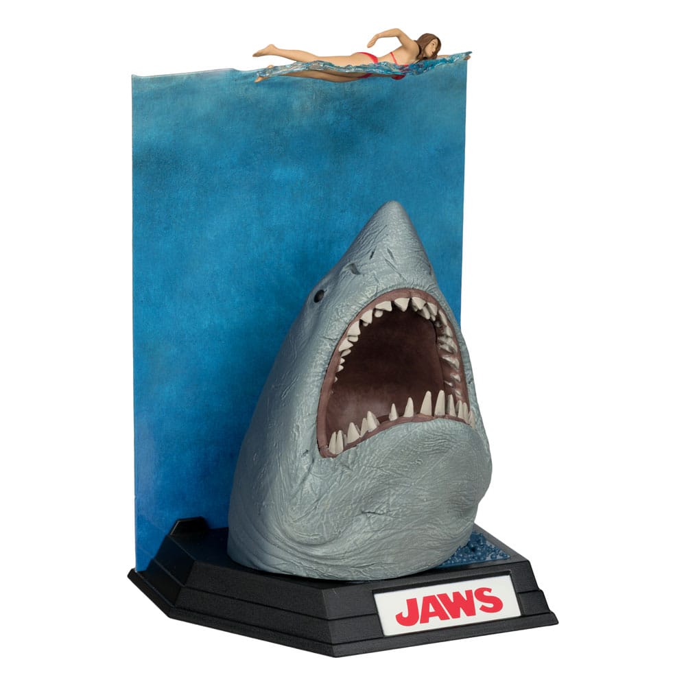 McFarlane Toys Der weiße Hai Jaws (50th Anniversary) Movie Maniacs Statue