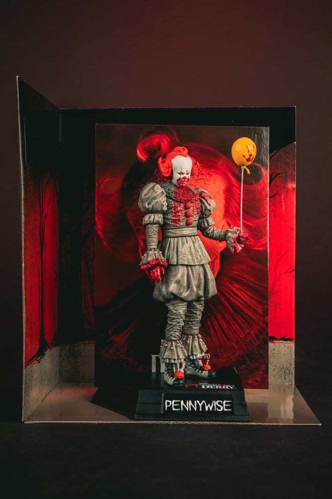 McFarlane Toys Es Welcome To Derry Pennywise Movie Maniacs (Bloody) Figur